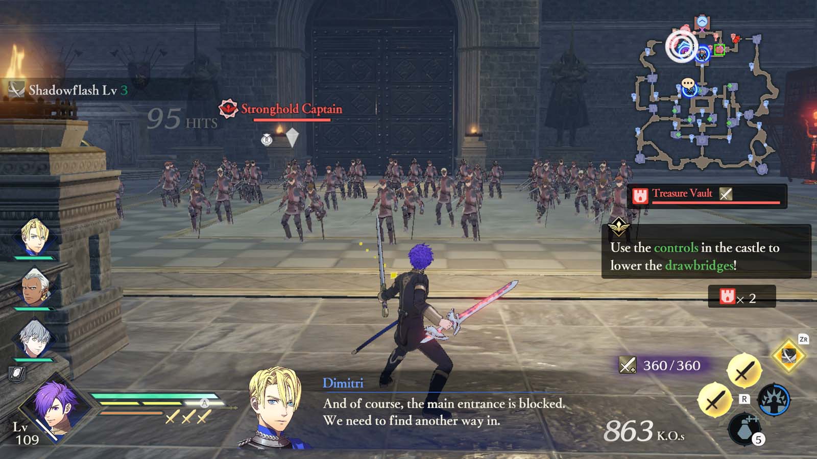 Chapter 3 Crisis in Fhirdiad Guide Fire Emblem Warriors Three Hopes