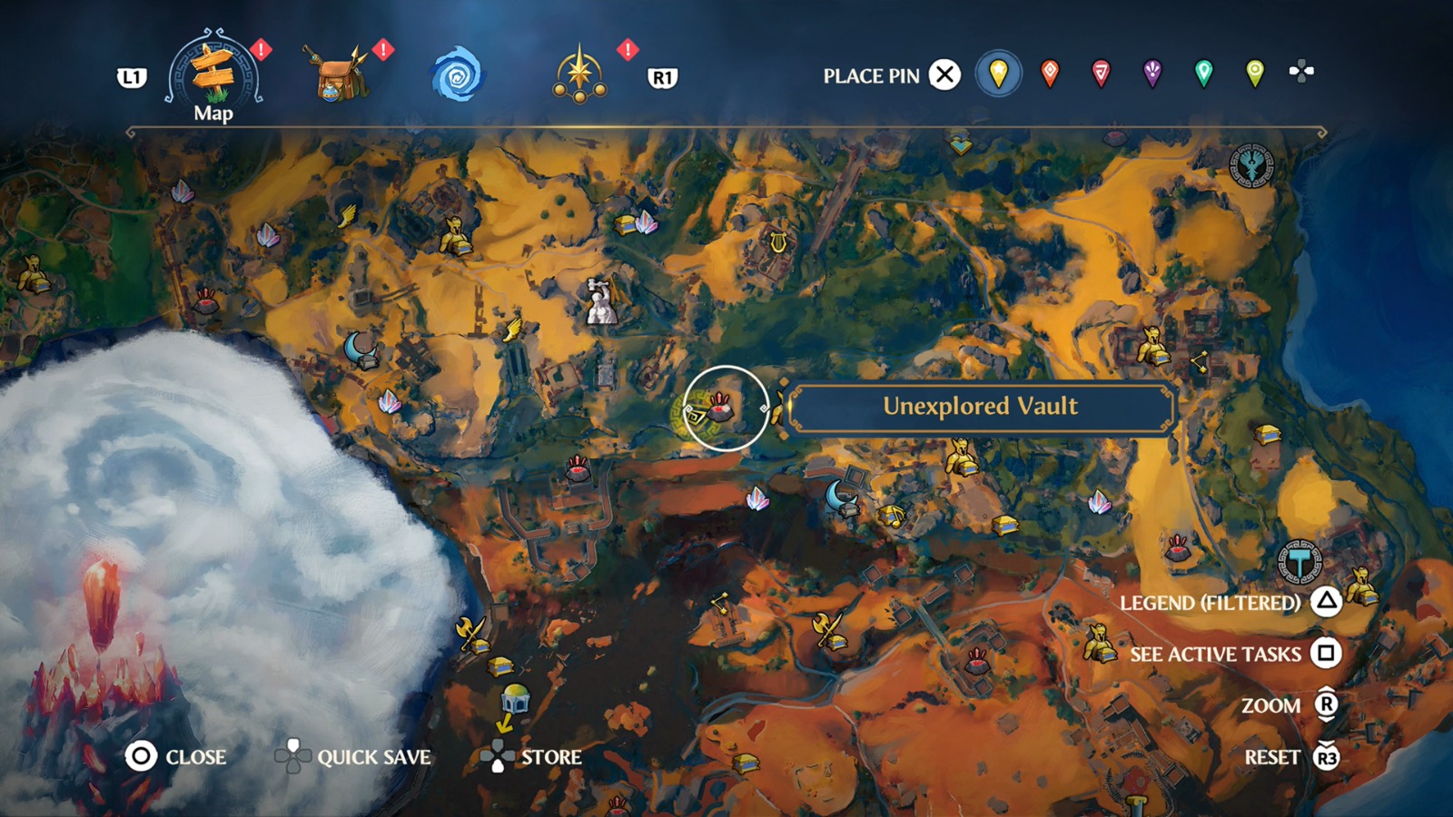 Tartaros Vault The Defiance of Perseus Immortals Fenyx Rising