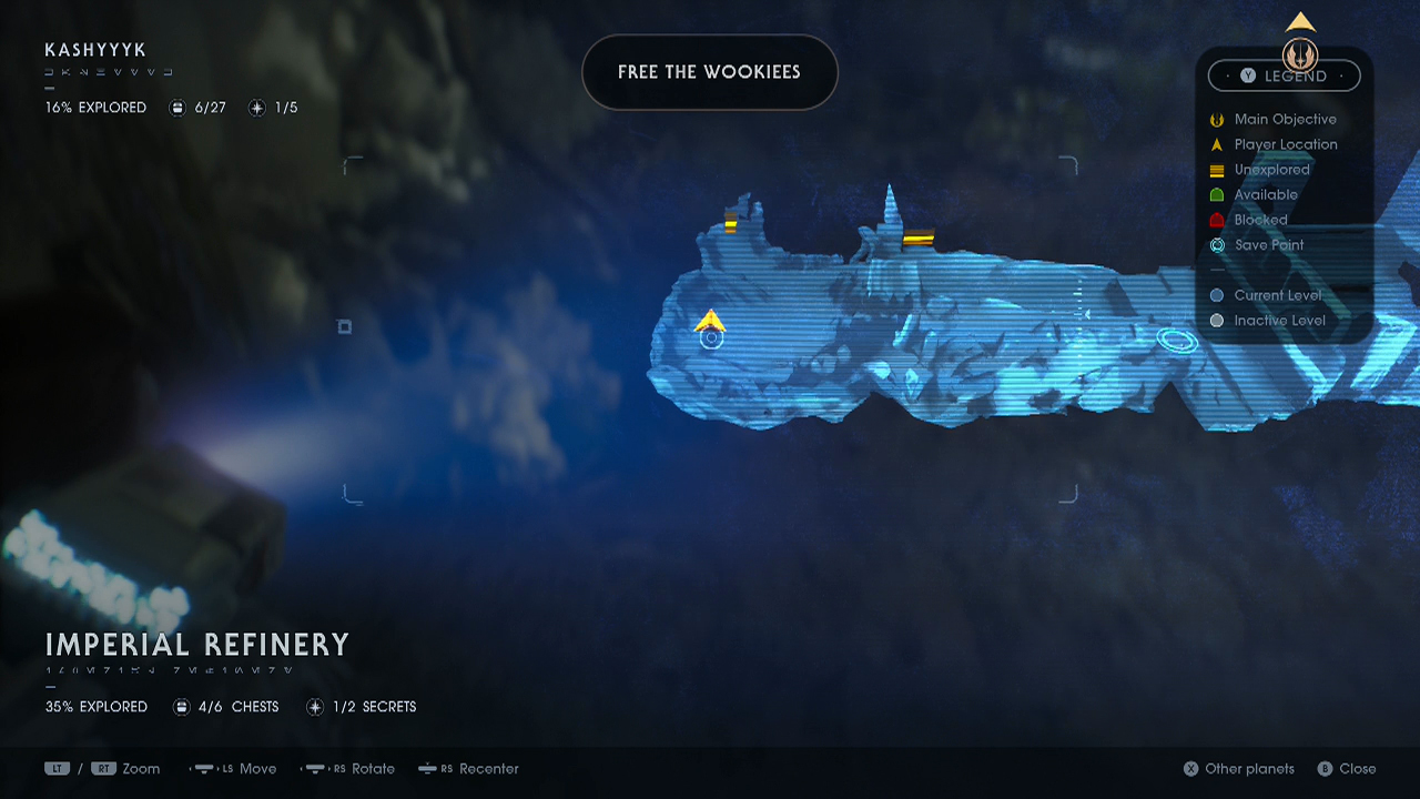 Kashyyyk Free the Wookies Star Wars Jedi Fallen Order Walkthrough