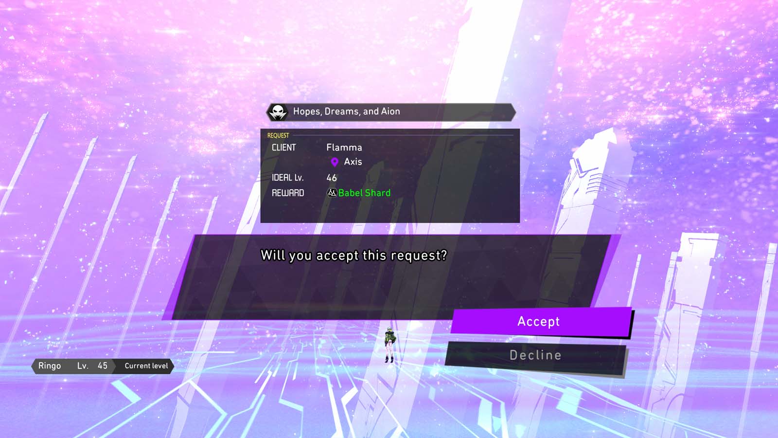 Hopes, Dreams, and Aion Request Guide Soul Hackers 2 Neoseeker