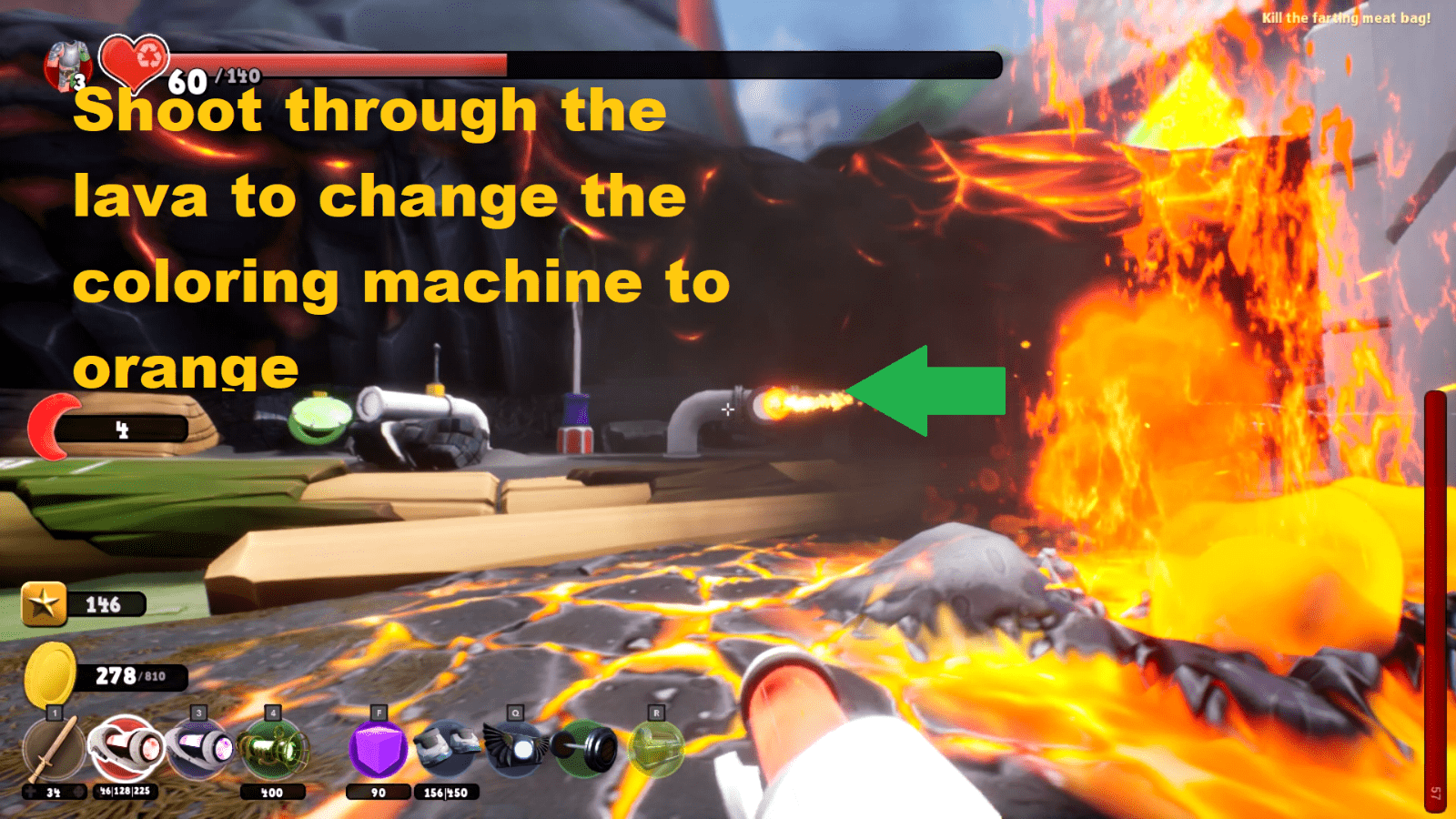 Defeat the Farting Meatbag Supraland 100 Walkthrough and Guide