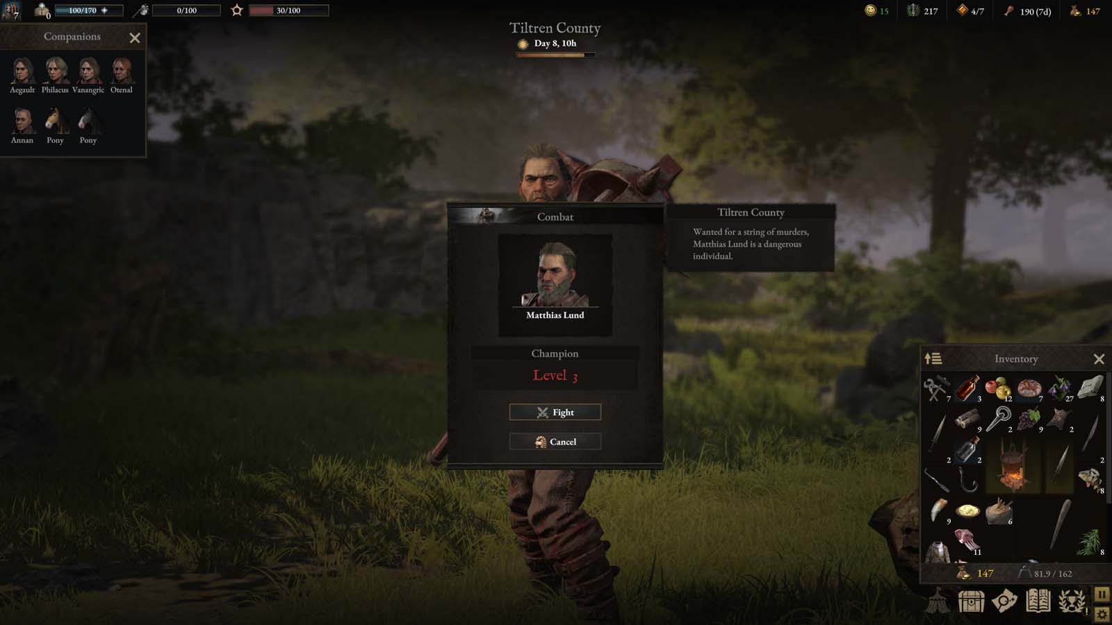 Matthias Lund Guide - Wartales - Neoseeker