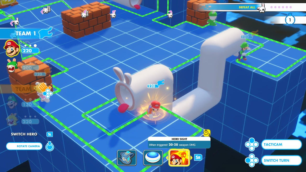 Buddydome Megabug Ride Mario Rabbids Kingdom Battle Walkthrough Neoseeker 1458