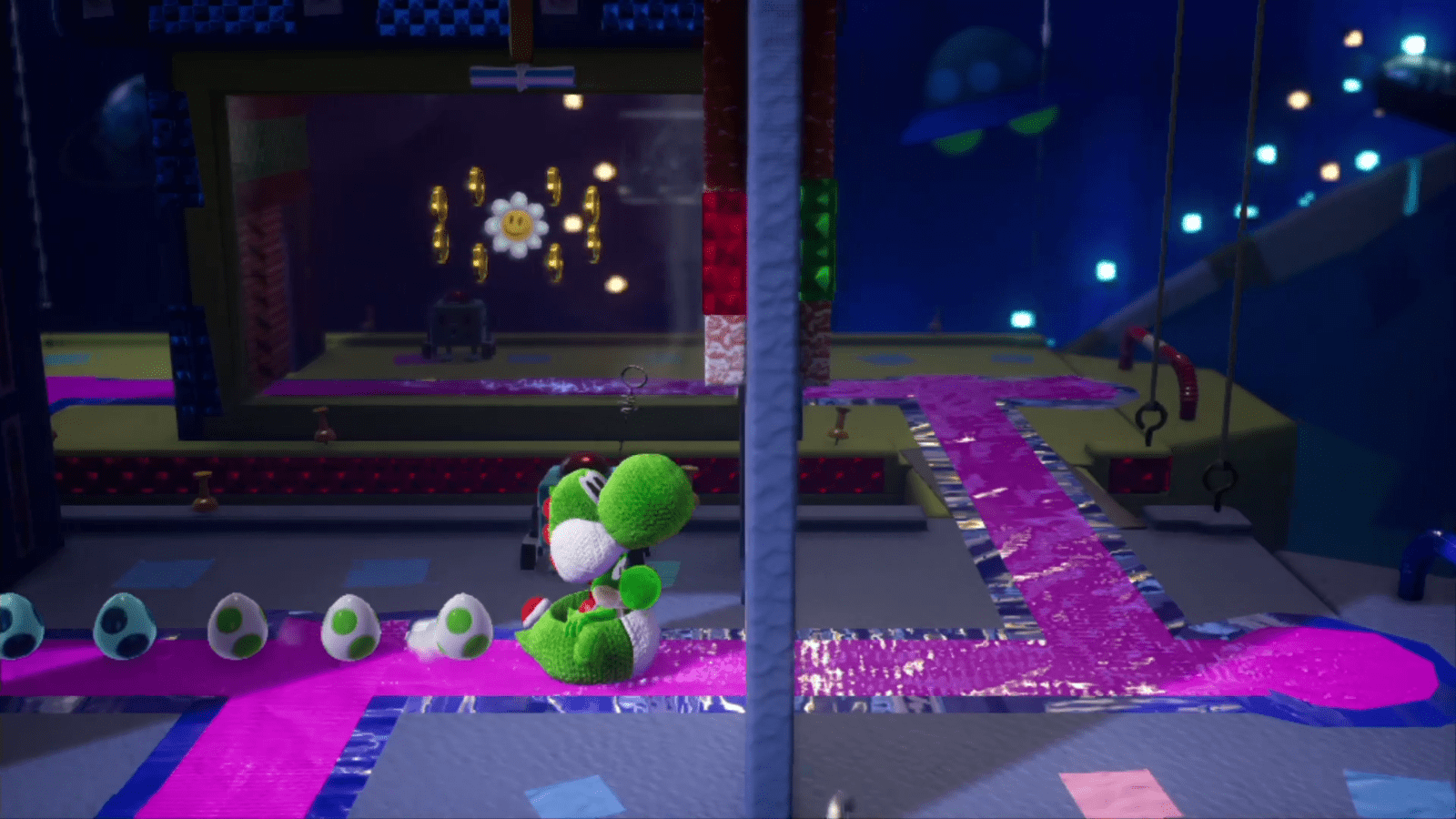 SpaceHub Hubbub Yoshi's Crafted World Walkthrough Neoseeker