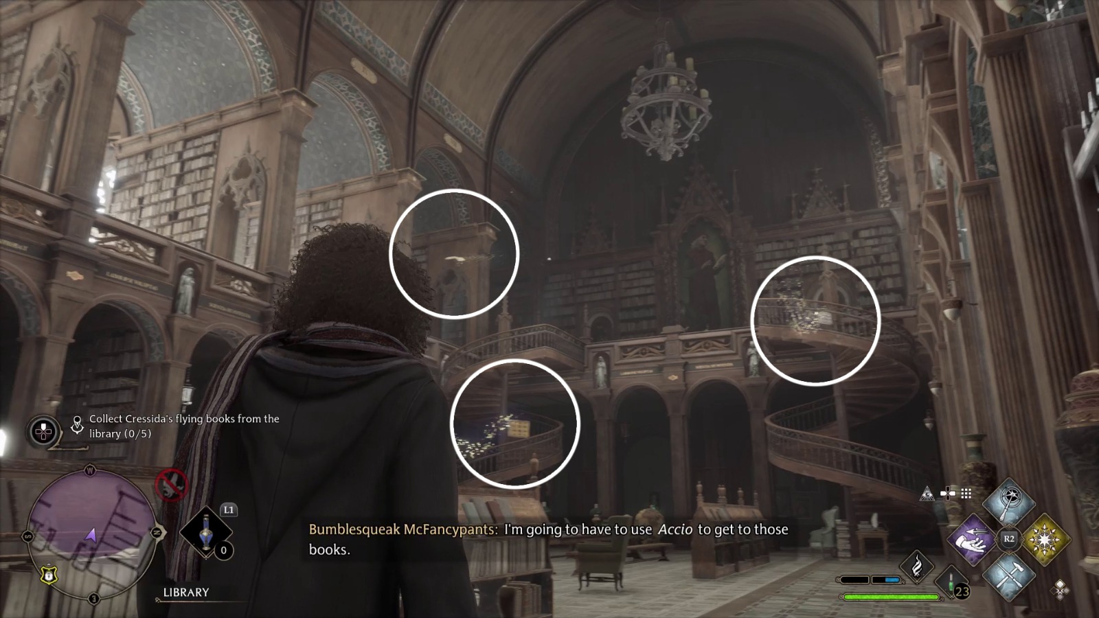 Flying off the Shelves Hogwarts Legacy Walkthrough Neoseeker