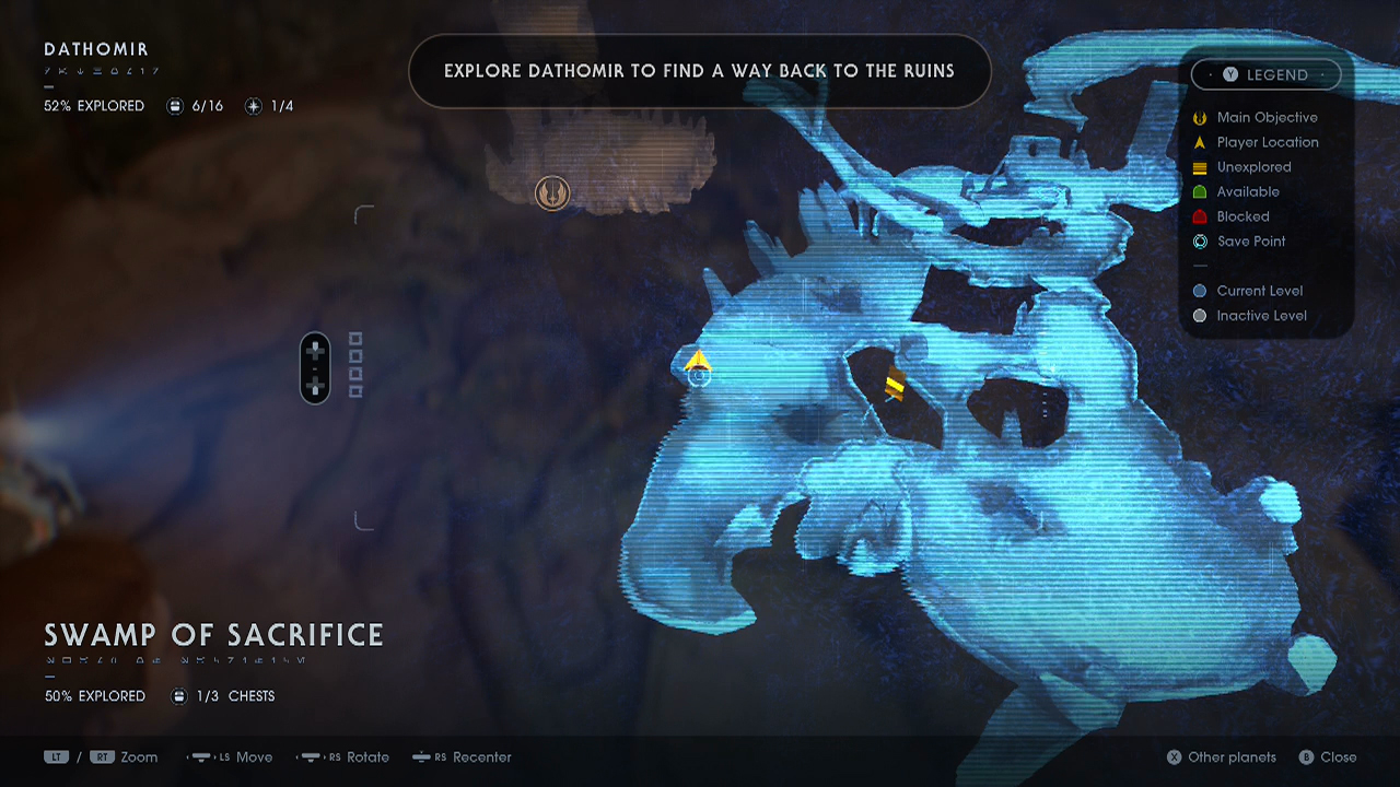 Dathomir Find a Way to Reach the Ruins Star Wars Jedi Fallen Order