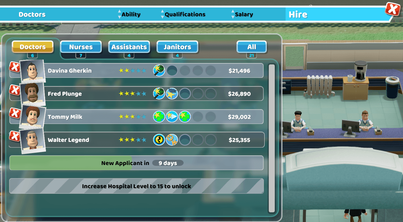 Staff Two Point Hospital Walkthrough Neoseeker