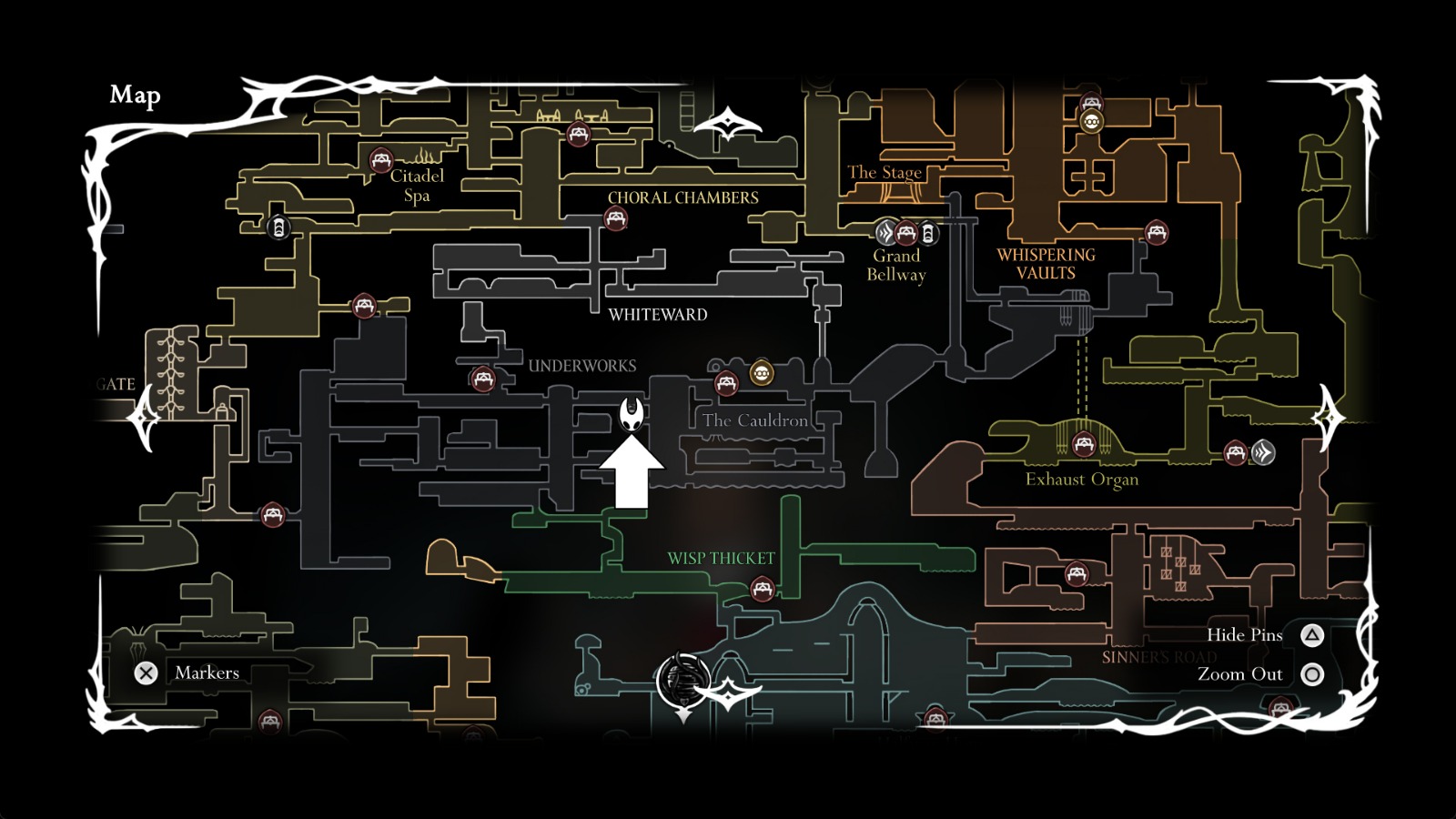 All Ventrica Station Locations - Hollow Knight: Silksong Walkthrough ...