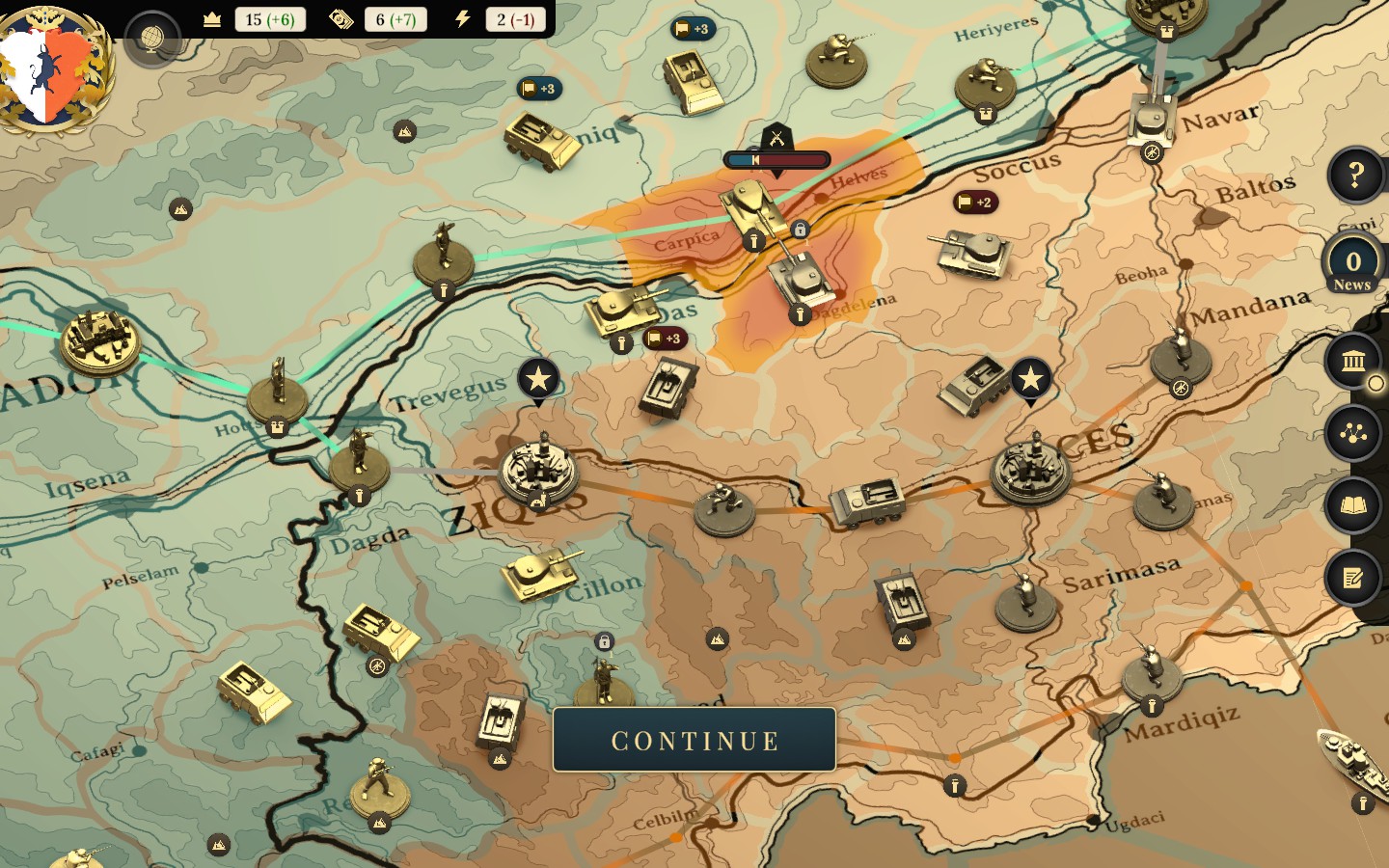 Suzerain: Kingdom of Rizia - War Management and Strategy Guide - Neoseeker