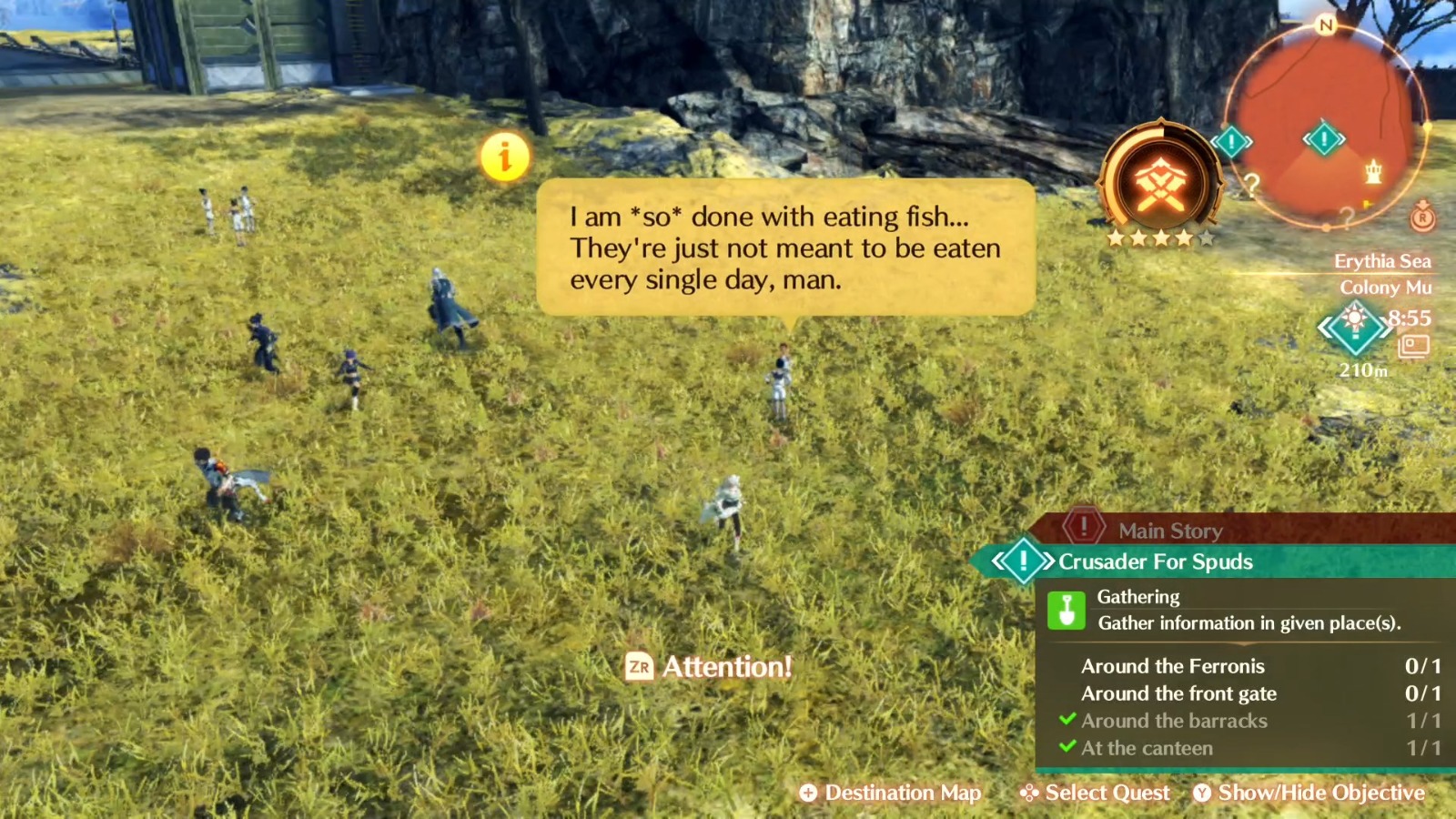 Xenoblade Chronicles 3 Crusader for Spuds Walkthrough Neoseeker