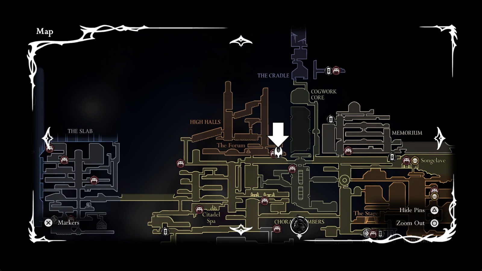 All Ventrica Station Locations - Hollow Knight: Silksong Walkthrough ...