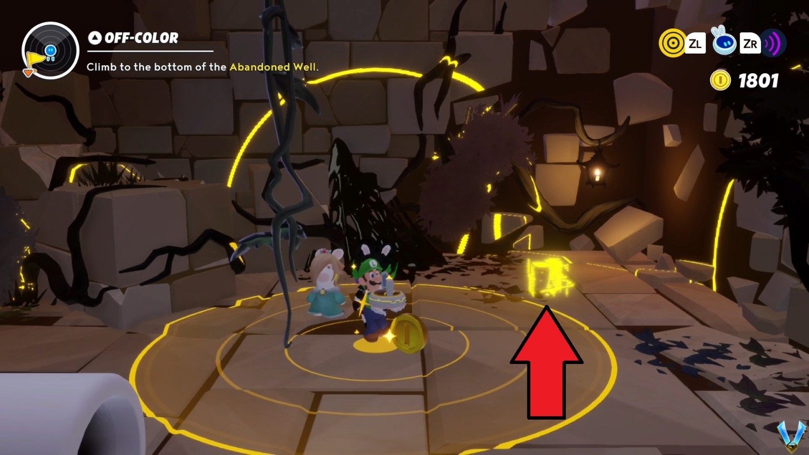 Off Color Mario Rabbids Riddle