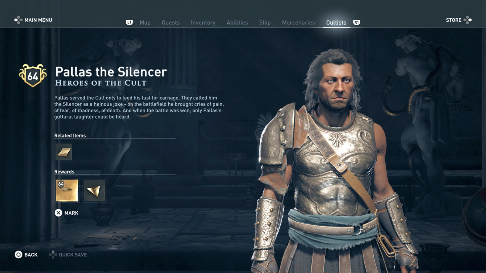 Branch Heroes of the Cult Assassin's Creed Odyssey Walkthrough