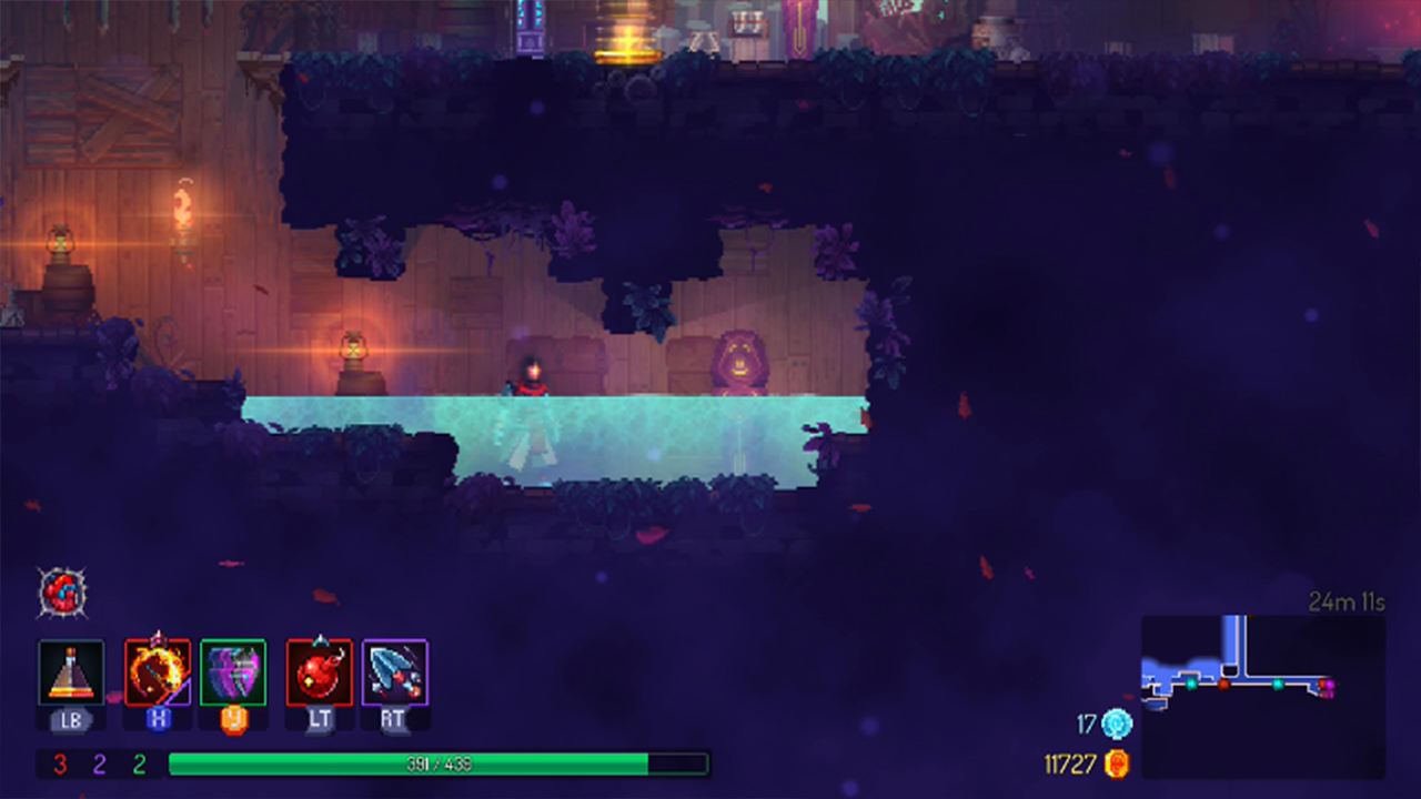 Dead cells promenade of the condemned фон профиля