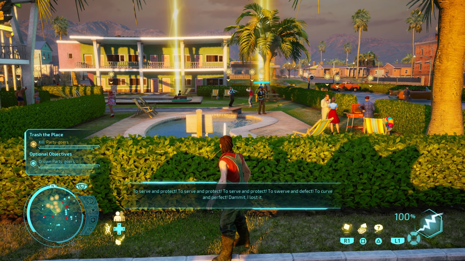 Mission: Alien Pool Party - Destroy All Humans! (2020) Walkthrough and ...