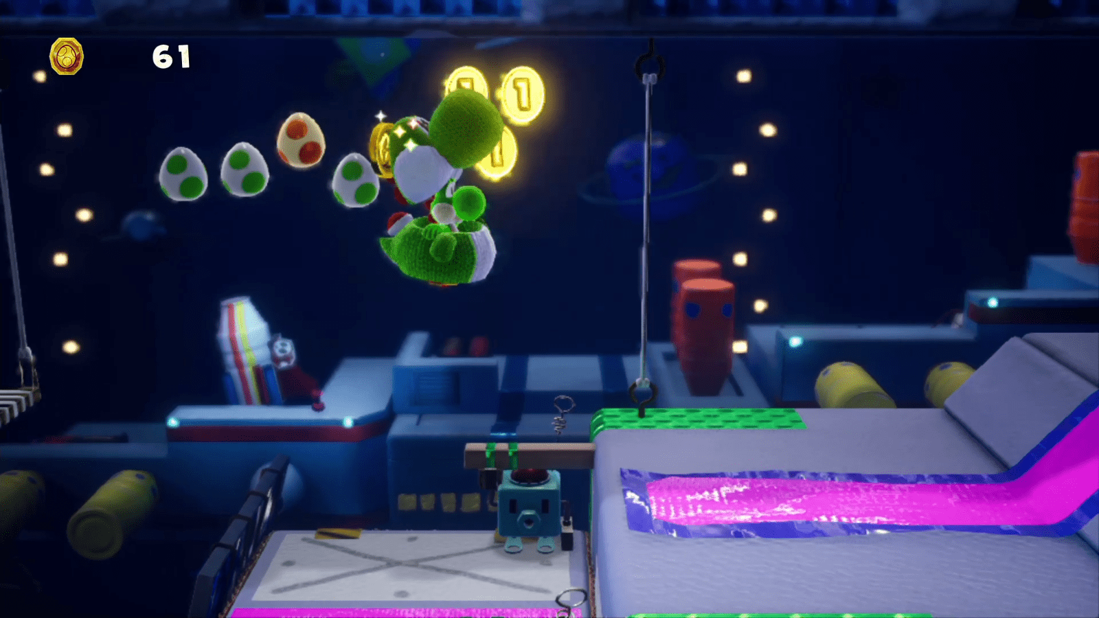 SpaceHub Hubbub Yoshi's Crafted World Walkthrough Neoseeker