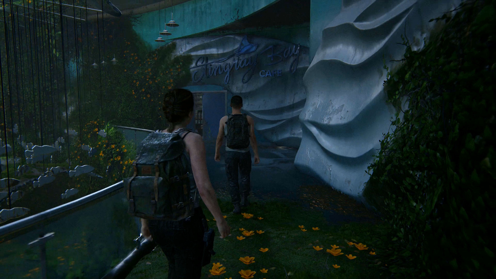 the last of us part 2 aquarium walkthrough