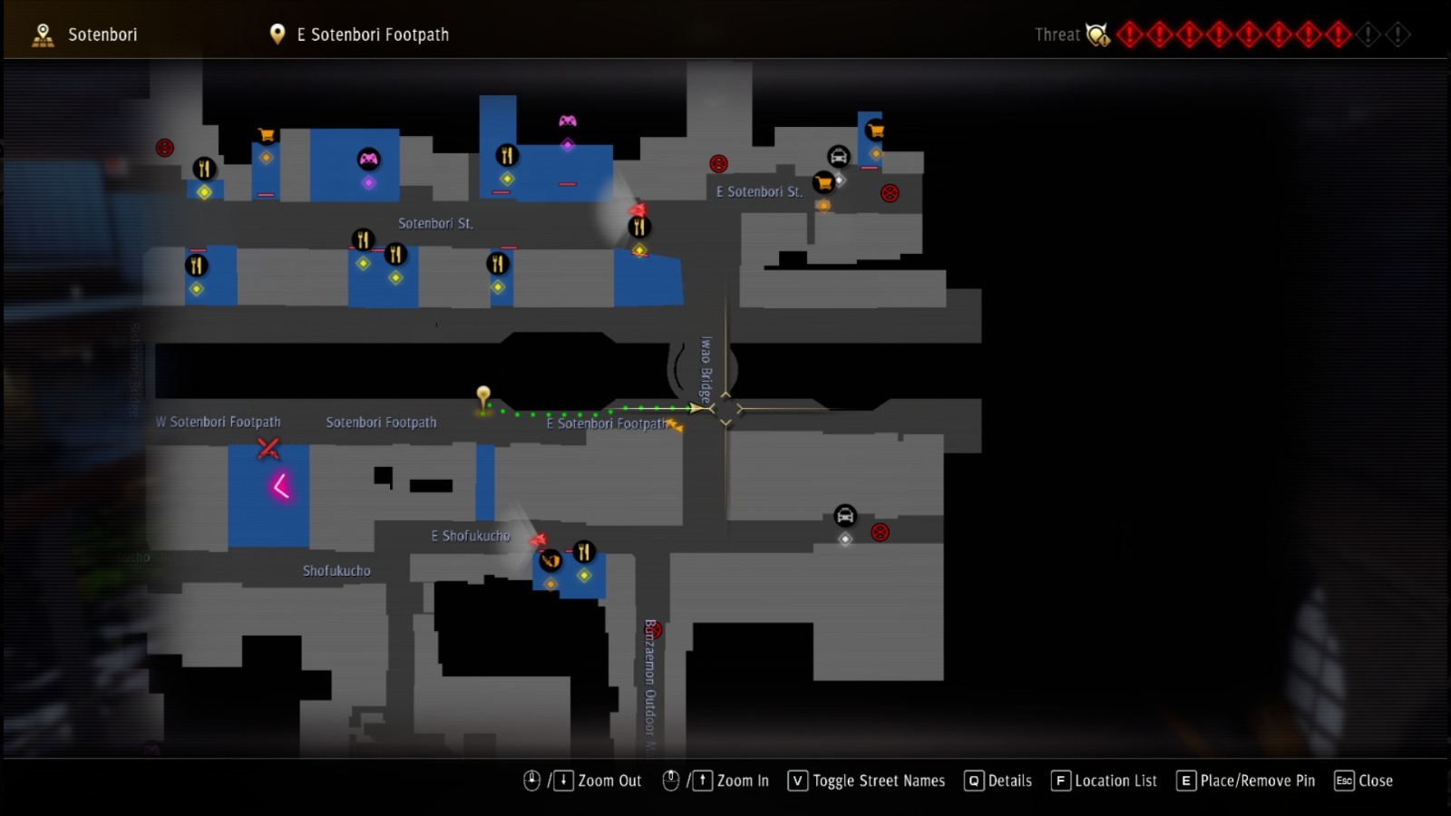 Safe Locations (Sotenbori) - Yakuza: Like a Dragon Walkthrough - Neoseeker