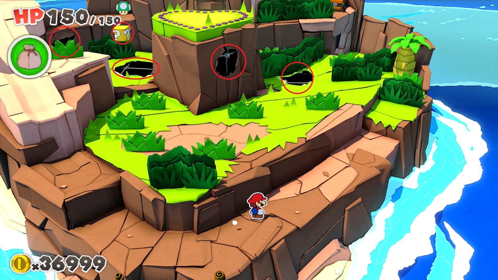Paper Mario Origami King Heart Island Walkthrough Paper Mario The