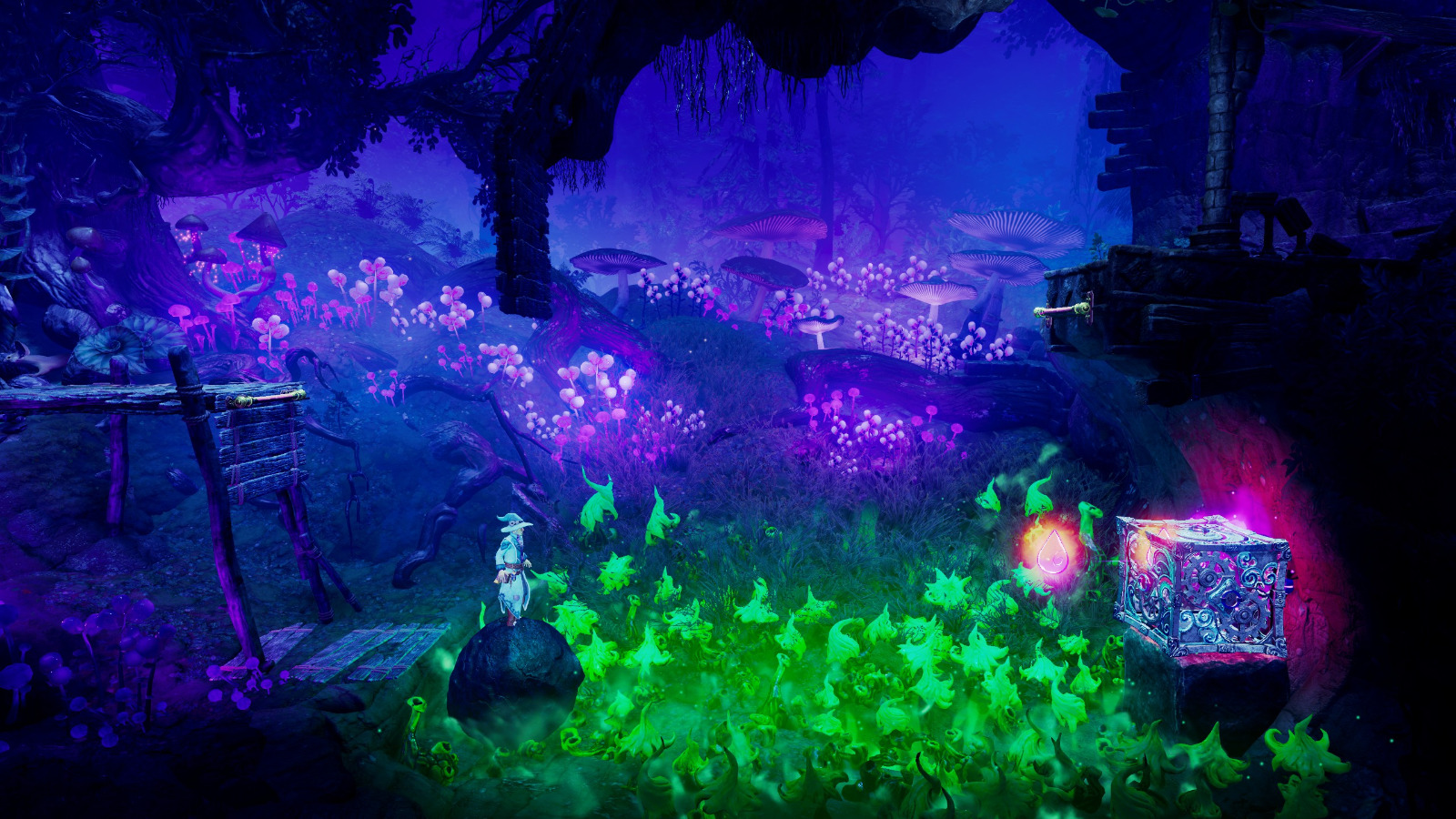 Moonlit Forests - Trine 4: The Nightmare Prince Walkthrough - Neoseeker