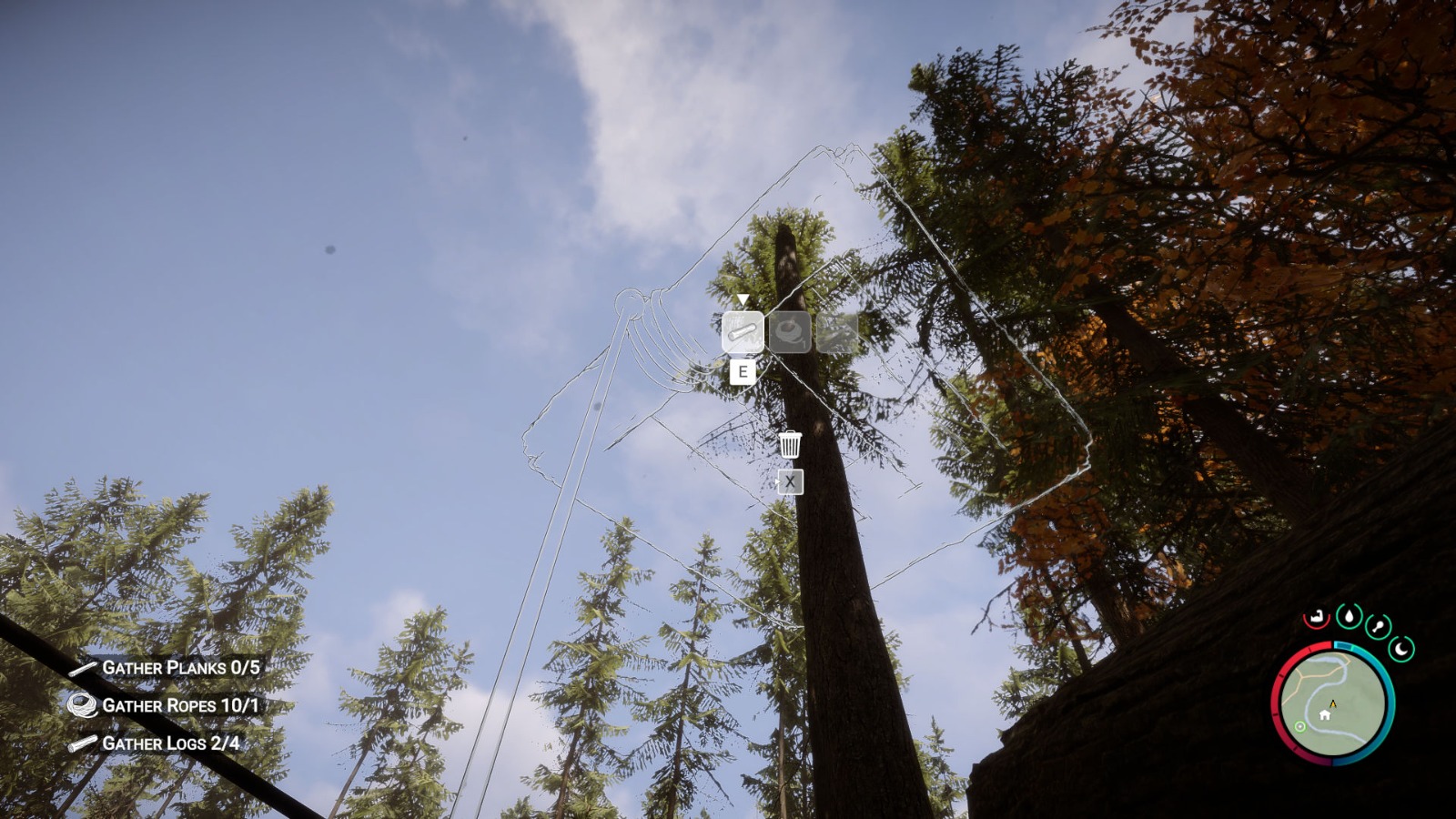 Sons of The Forest How to Build Ziplines and Great Spots to Loot