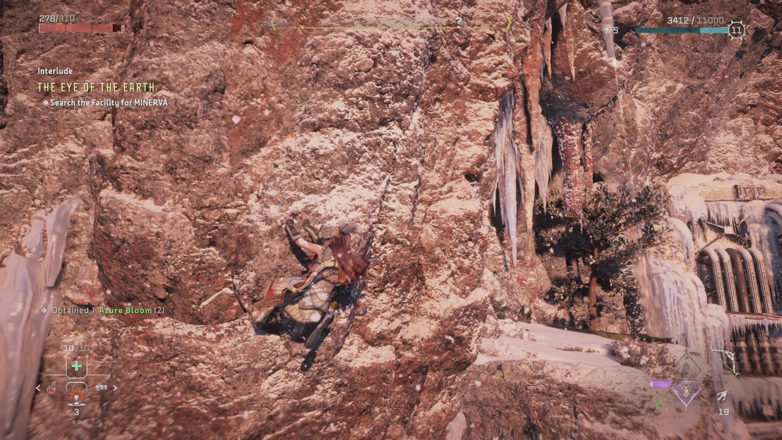 horizon forbidden west the eye of the earth walkthrough