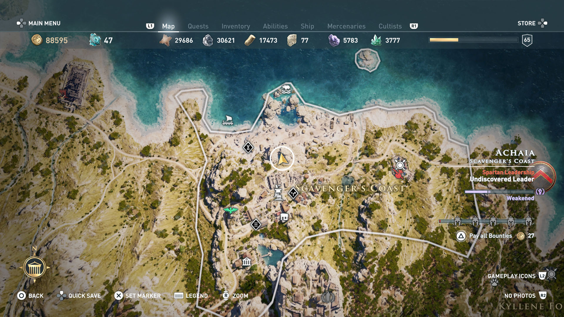 Ainigmata Ostraka Achaia Assassin's Creed Odyssey Walkthrough