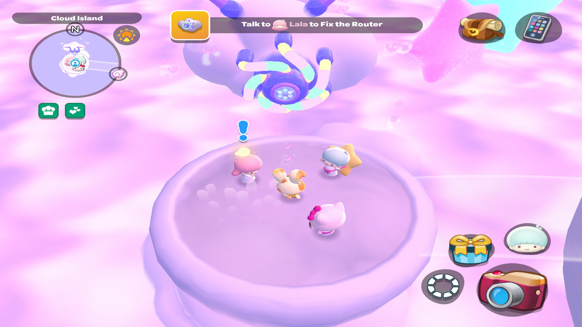 Hello Kitty Routers Cloud Island Story Quest Guide - Hello Kitty Island Adventure - Neoseeker