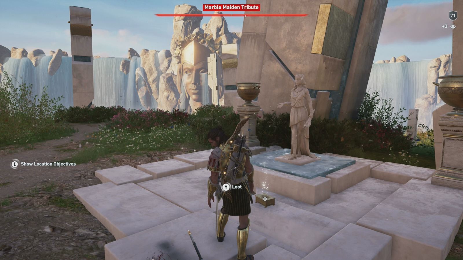 Marble Maiden Tributes Assassin's Creed Odyssey The Fate of Atlantis