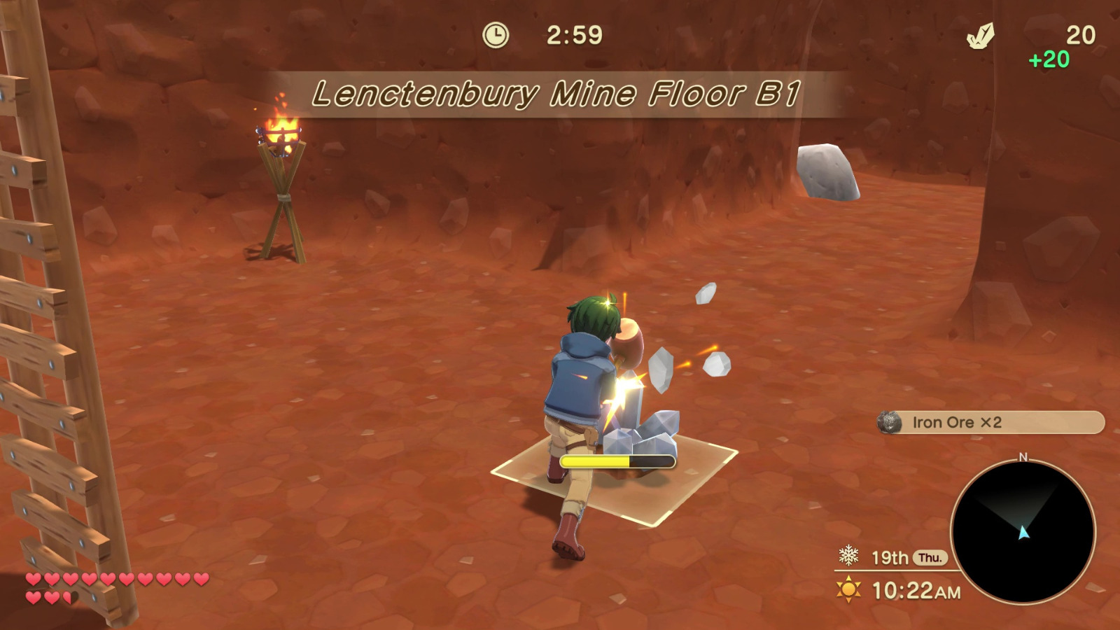 Harvest Moon The Winds of Anthos Mining Meet Neoseeker