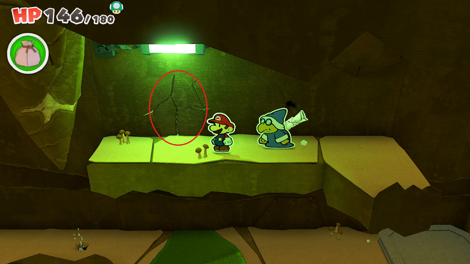 Paper Mario Origami King Spring of Rainbows Walkthrough Paper Mario The Origami King