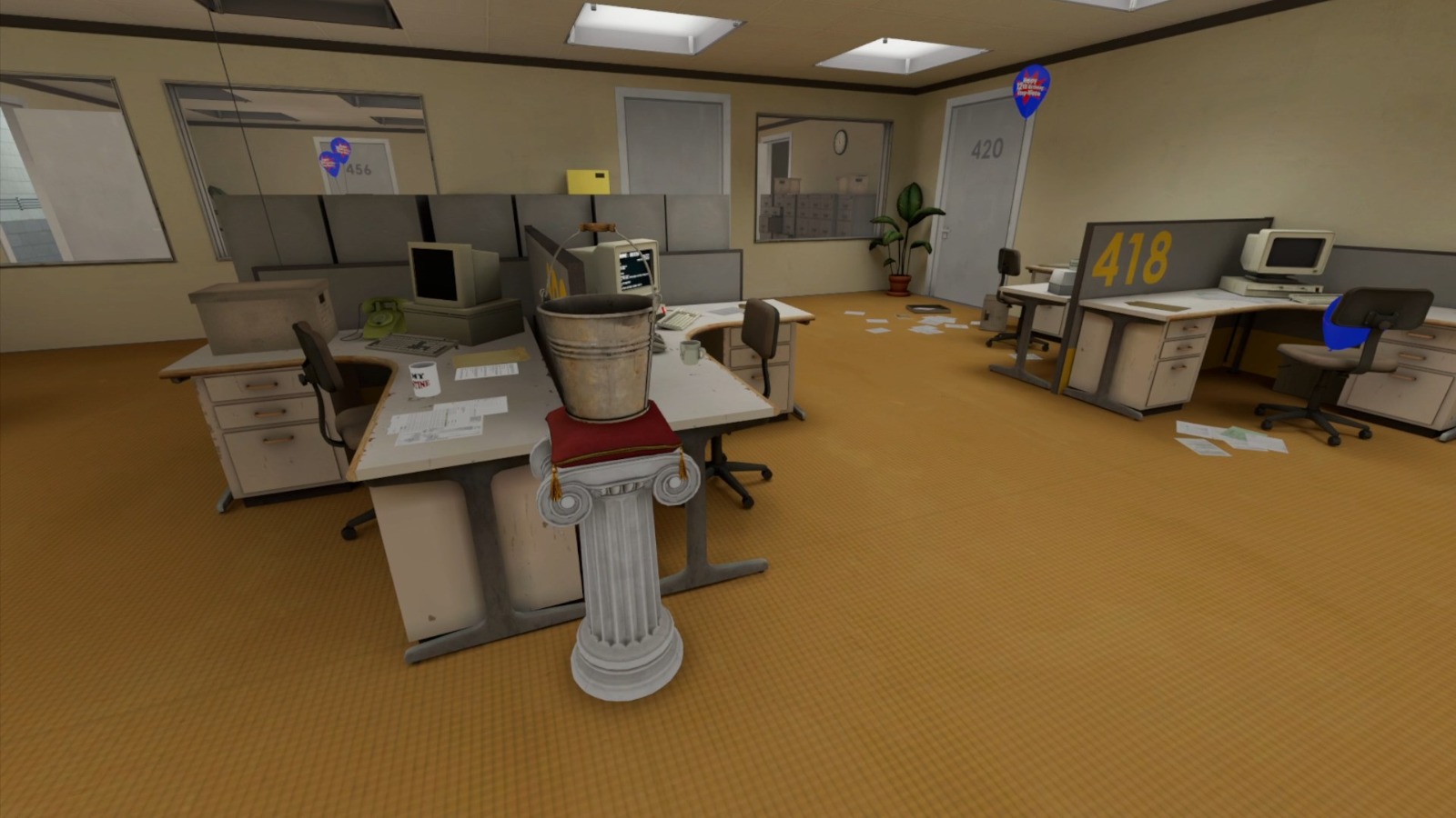 The Stanley Parable Ultra Deluxe "Is this... a Bucket?" Endings Guide The Stanley Parable