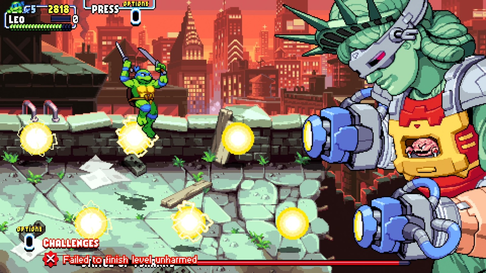 TMNT Shredder's Revenge Episode 16 Wrath of the Lady Teenage