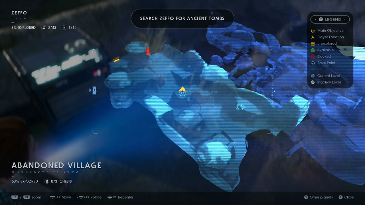 Zeffo Search for Ancient Tombs Star Wars Jedi Fallen Order