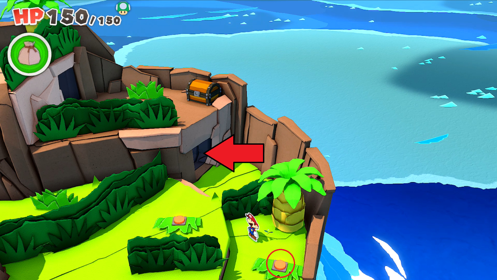 Paper Mario Origami King Heart Island Walkthrough Paper Mario The