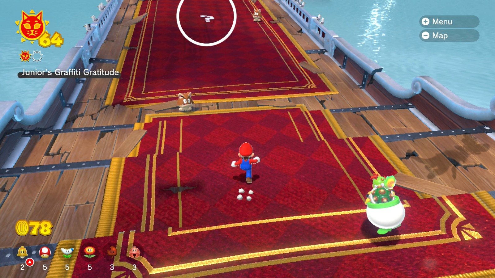 Fur Step Island All Cat Shine Locations Bowser's Fury Walkthrough