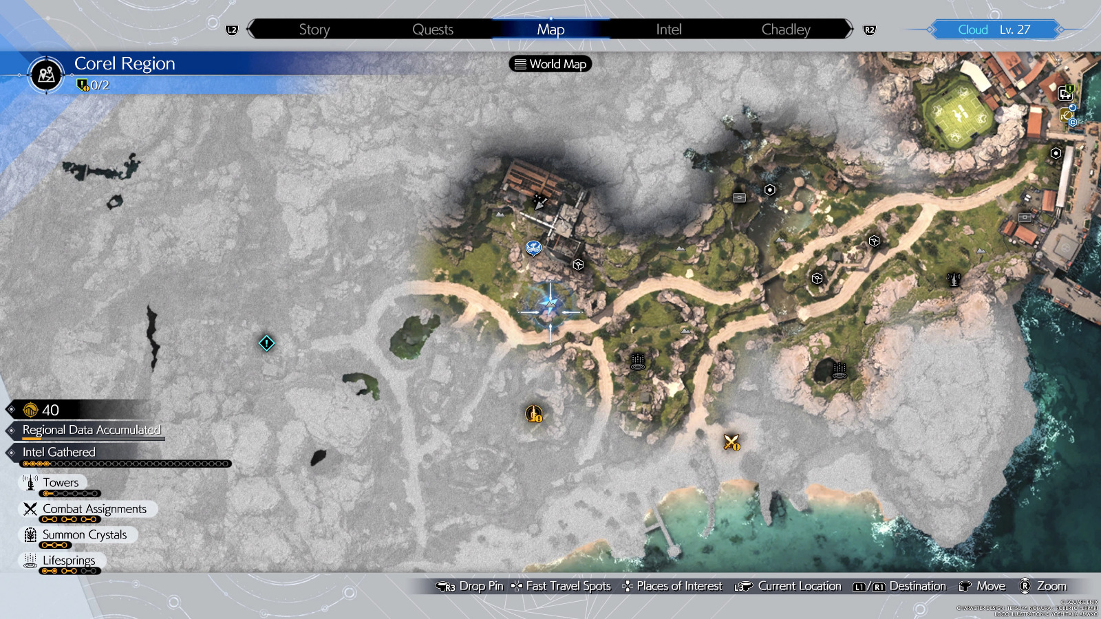 Corel Region Treasure Hunt Locations - Final Fantasy VII Rebirth ...