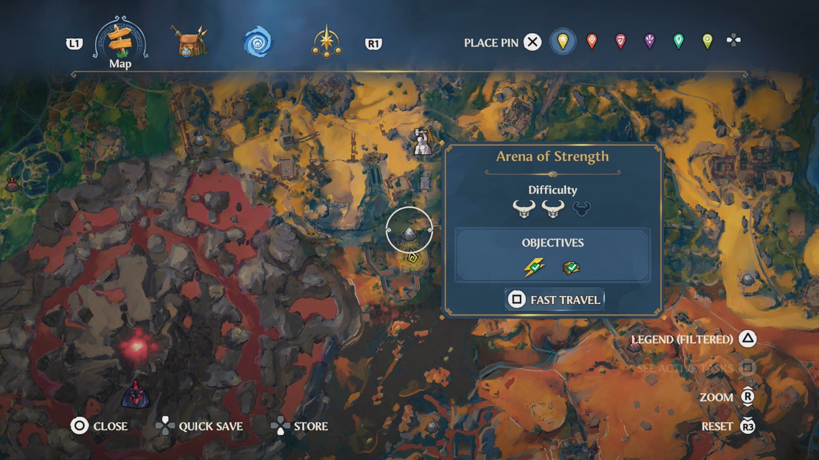 Tartaros Vault Arena of Strength Immortals Fenyx Rising Walkthrough