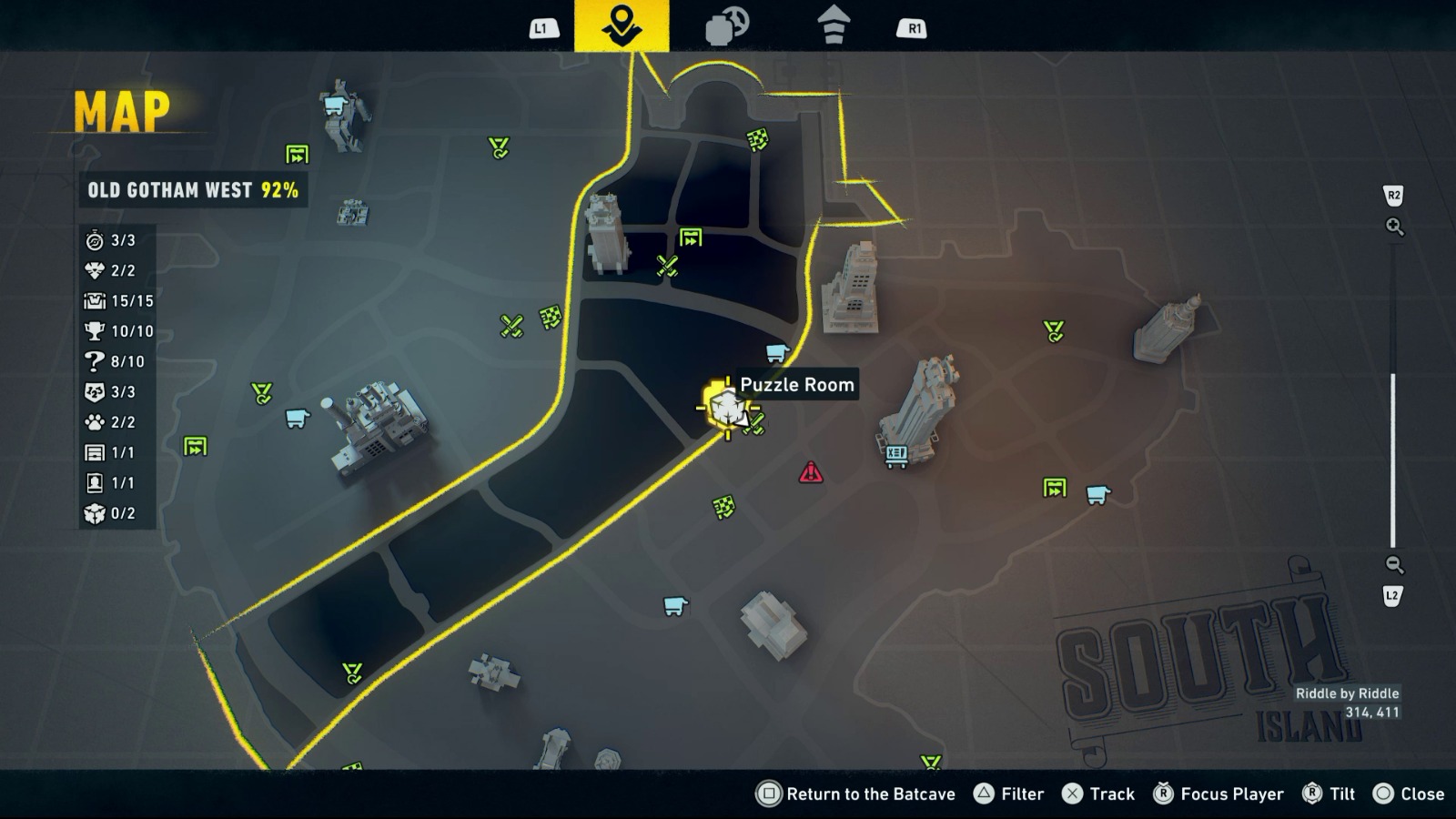 All Riddler and Cluemaster Puzzle Room Locations & Solutions - LEGO ...
