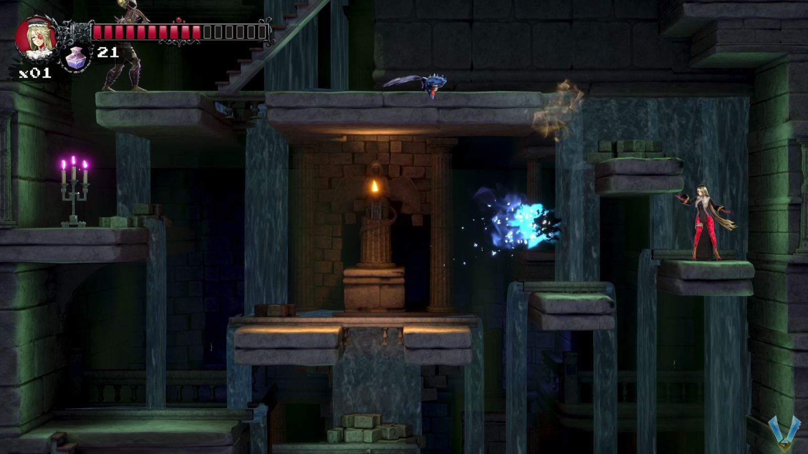 Logaeth Fallen City Dungeon - Bloodstained: Ritual of the Night Walkthrough ...