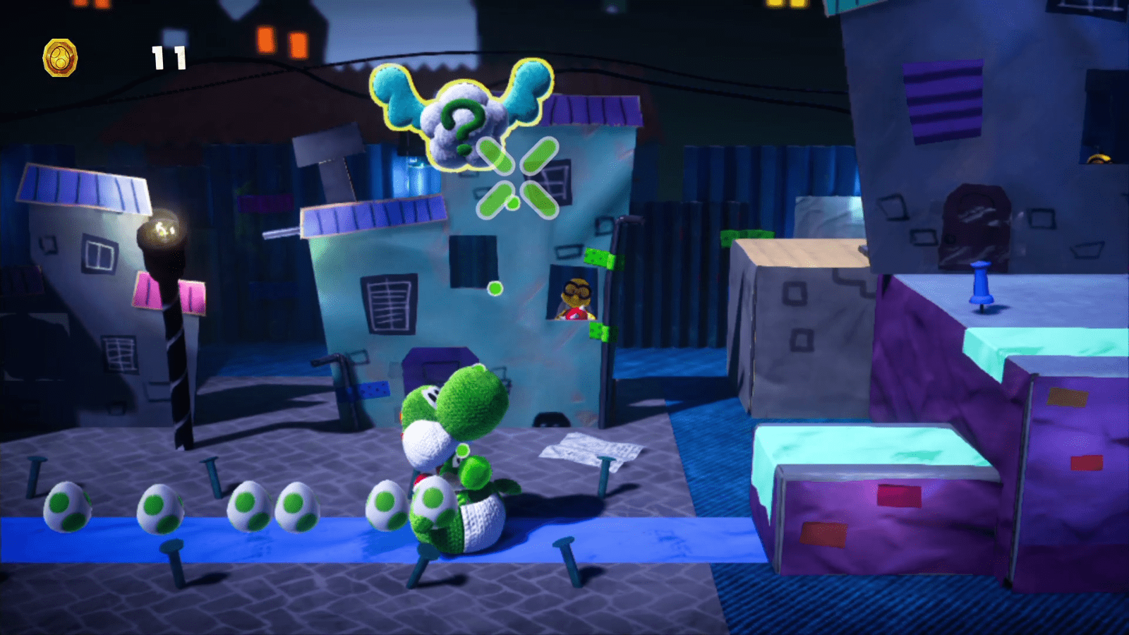 Be Afraid of the Dark Yoshi's Crafted World Walkthrough Neoseeker