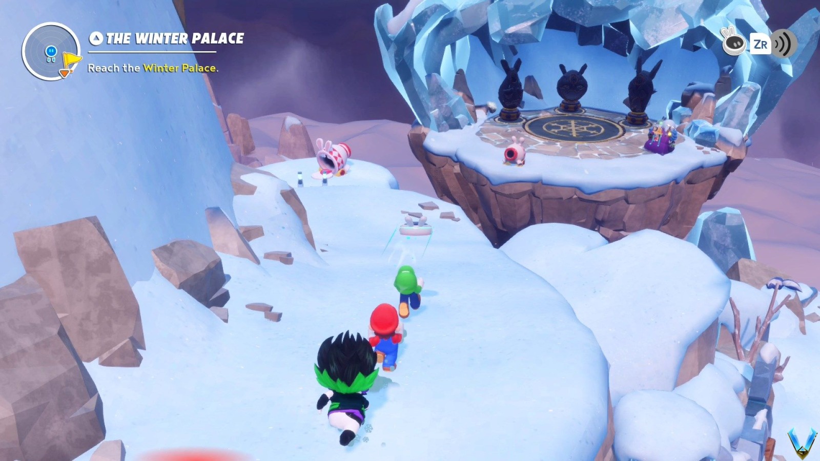 Mario + Rabbids Sparks of Hope - The Riddle of Pristine Peaks ...