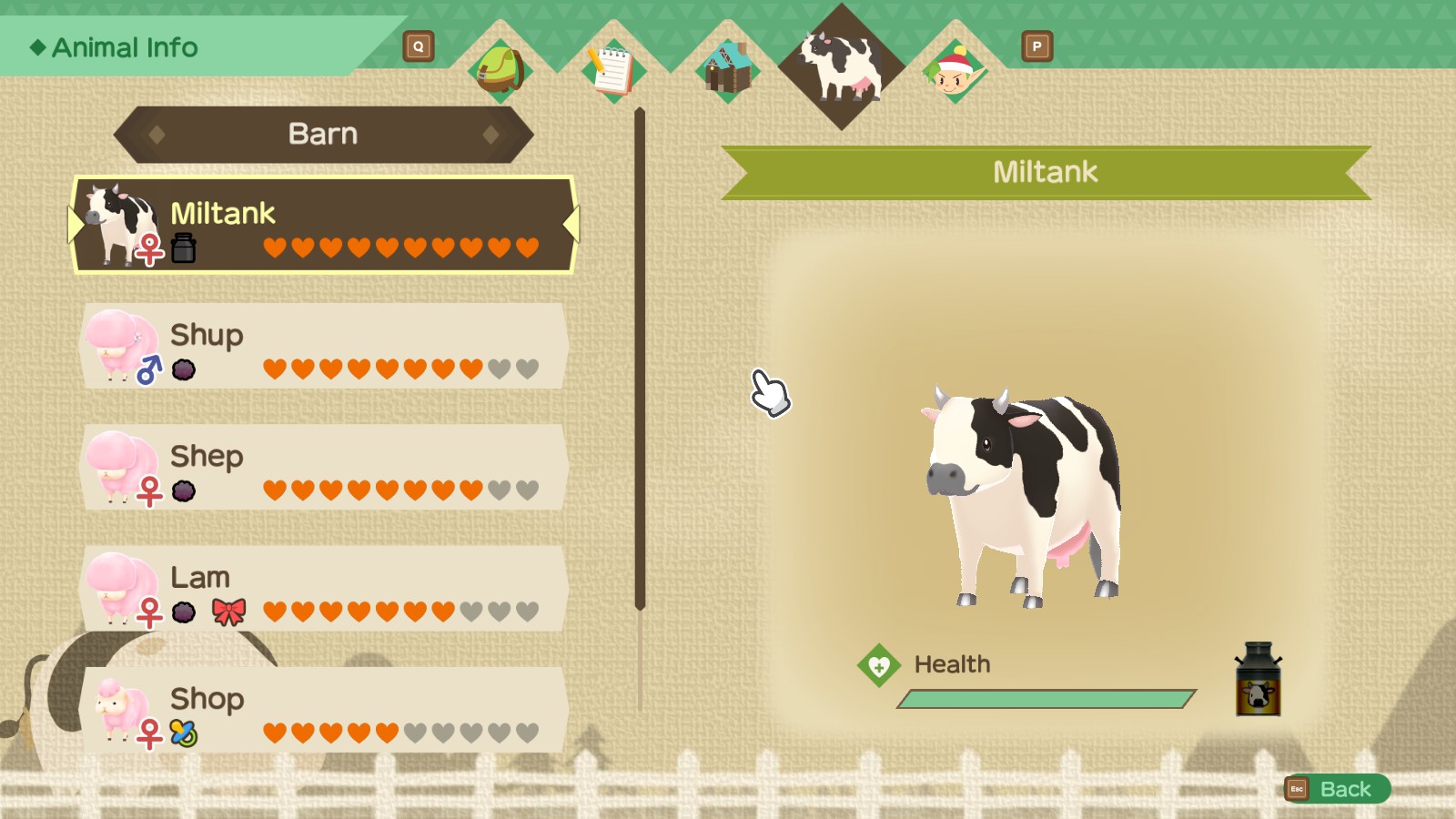 Story of Seasons A Wonderful Life (2023) Animal Care Guide Neoseeker