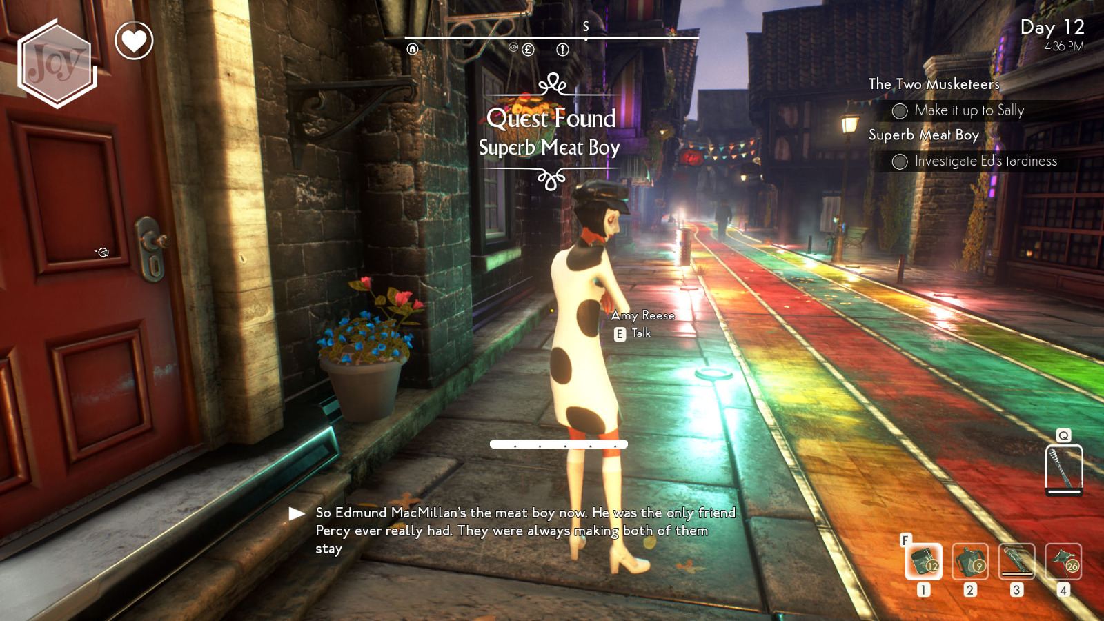 Sidequest Superb Meat Boy We Happy Few Walkthrough Neoseeker