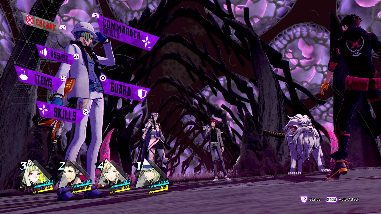 Hozumi Boss Fight Guide Soul Hackers 2 Neoseeker