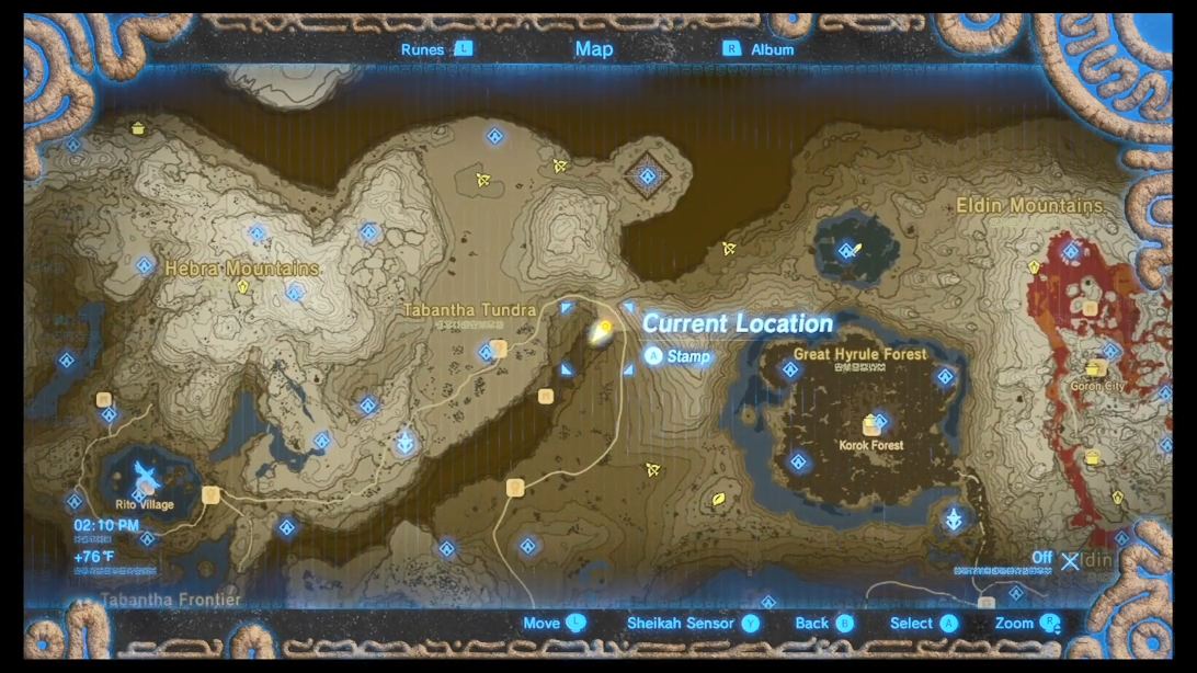 Hebra and Woodland Sidequests - The Legend of Zelda: Breath of the Wild ...