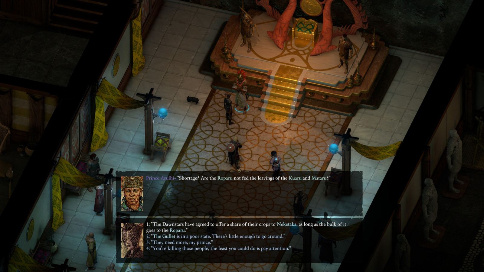 Food for Thought Pillars of Eternity II Deadfire Walkthrough Neoseeker