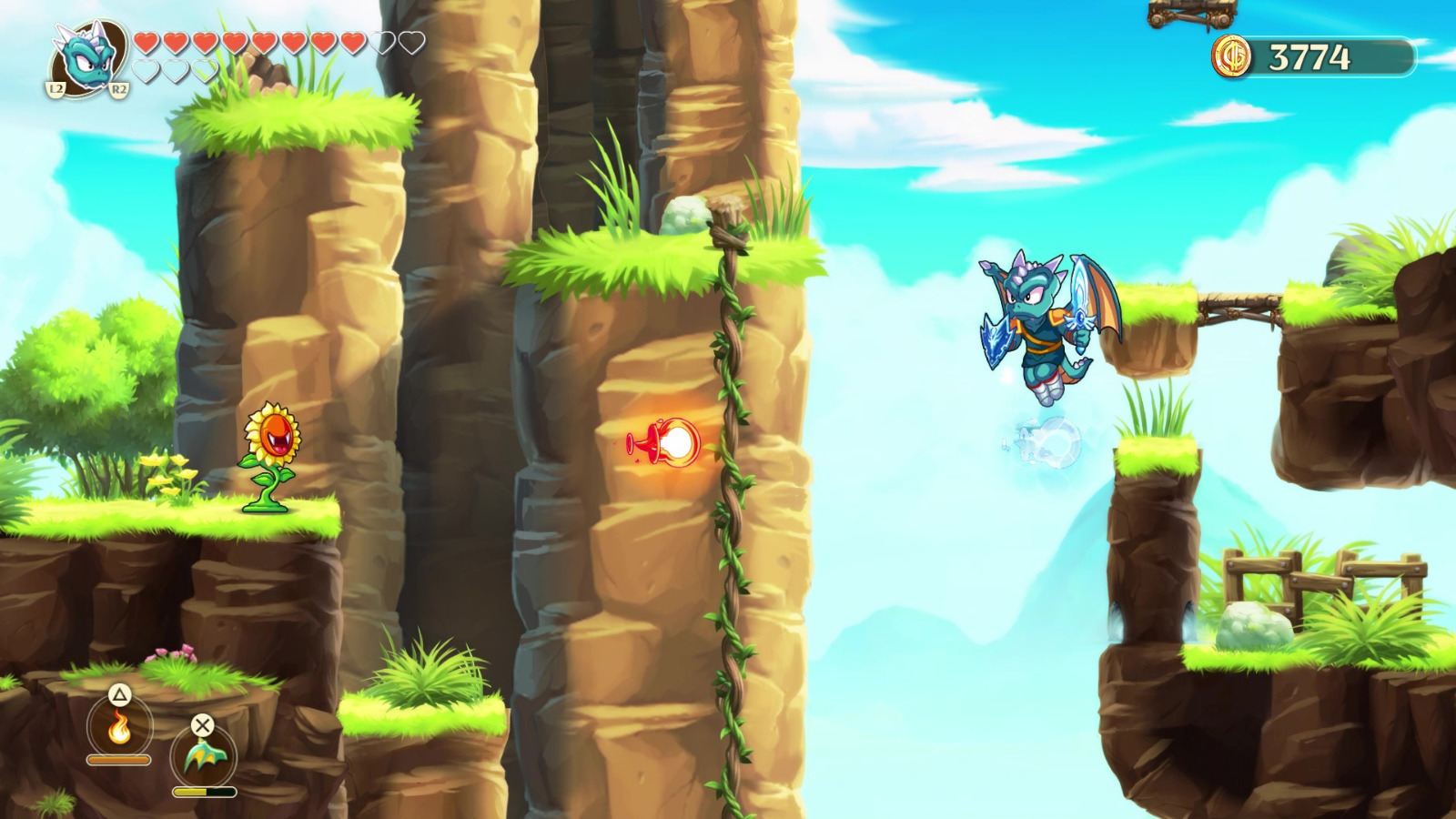 Collecting Some Goodies - Monster Boy and the Cursed Kingdom ...