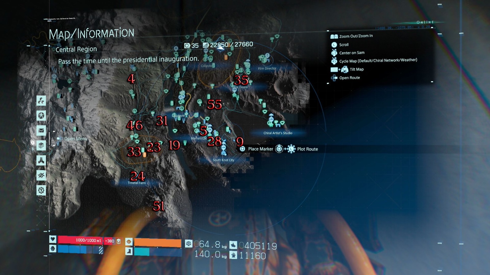 Central Region Memory Chip Locations Death Stranding Walkthrough Neoseeker