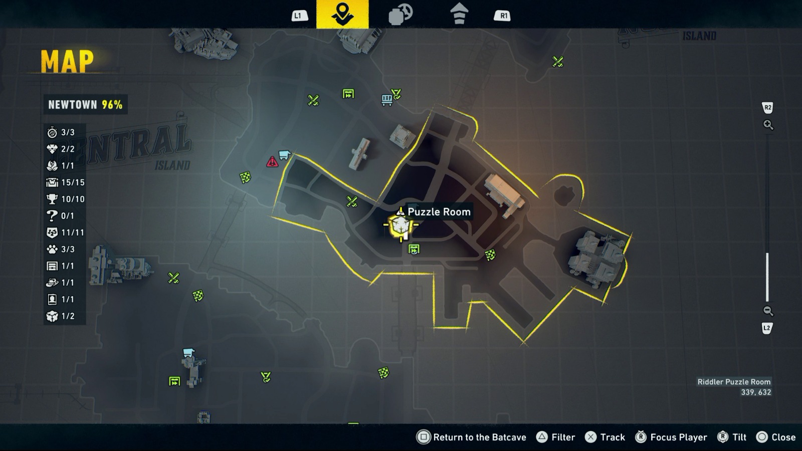 All Riddler and Cluemaster Puzzle Room Locations & Solutions - LEGO ...